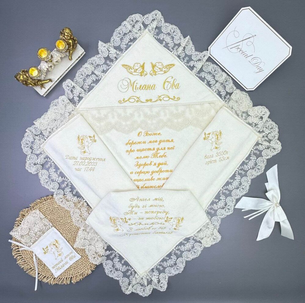 Набор для крещения «Молитва Ангелу»