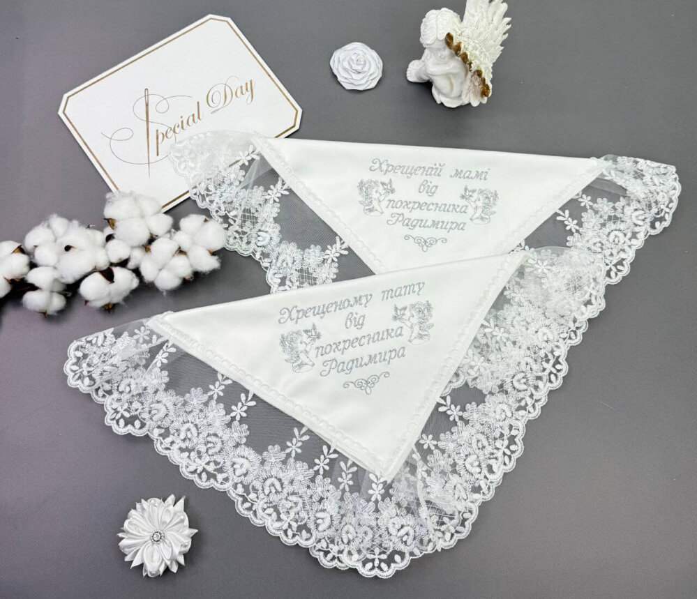 Набор салфеток под свечи «Серебряная Роса»