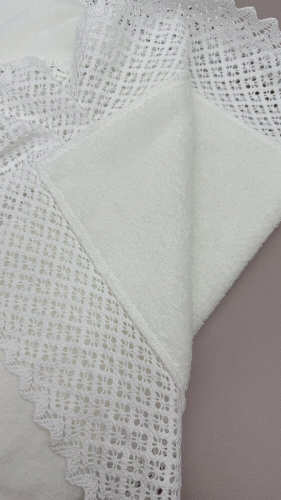 Крестильный набор «Silver Tradition»: крыжма из велюр-махры, мешочек для локона и подушечка