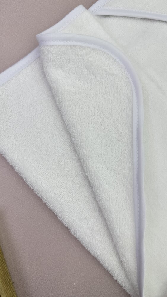 Крыжма для крещения «Cream Elegance» из премиум велюр-махры.