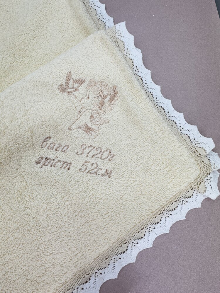 Крестильный набор-плед «Ivory Harvest»: утеплённая крыжма, костюм и аксессуары