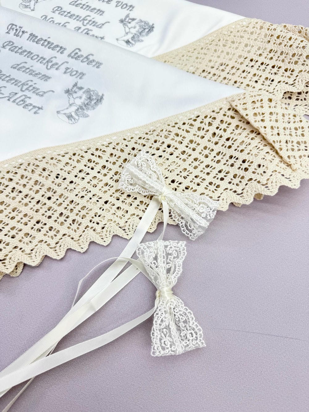 Набір серветок для хрещених батьків «Сяйво Віри»