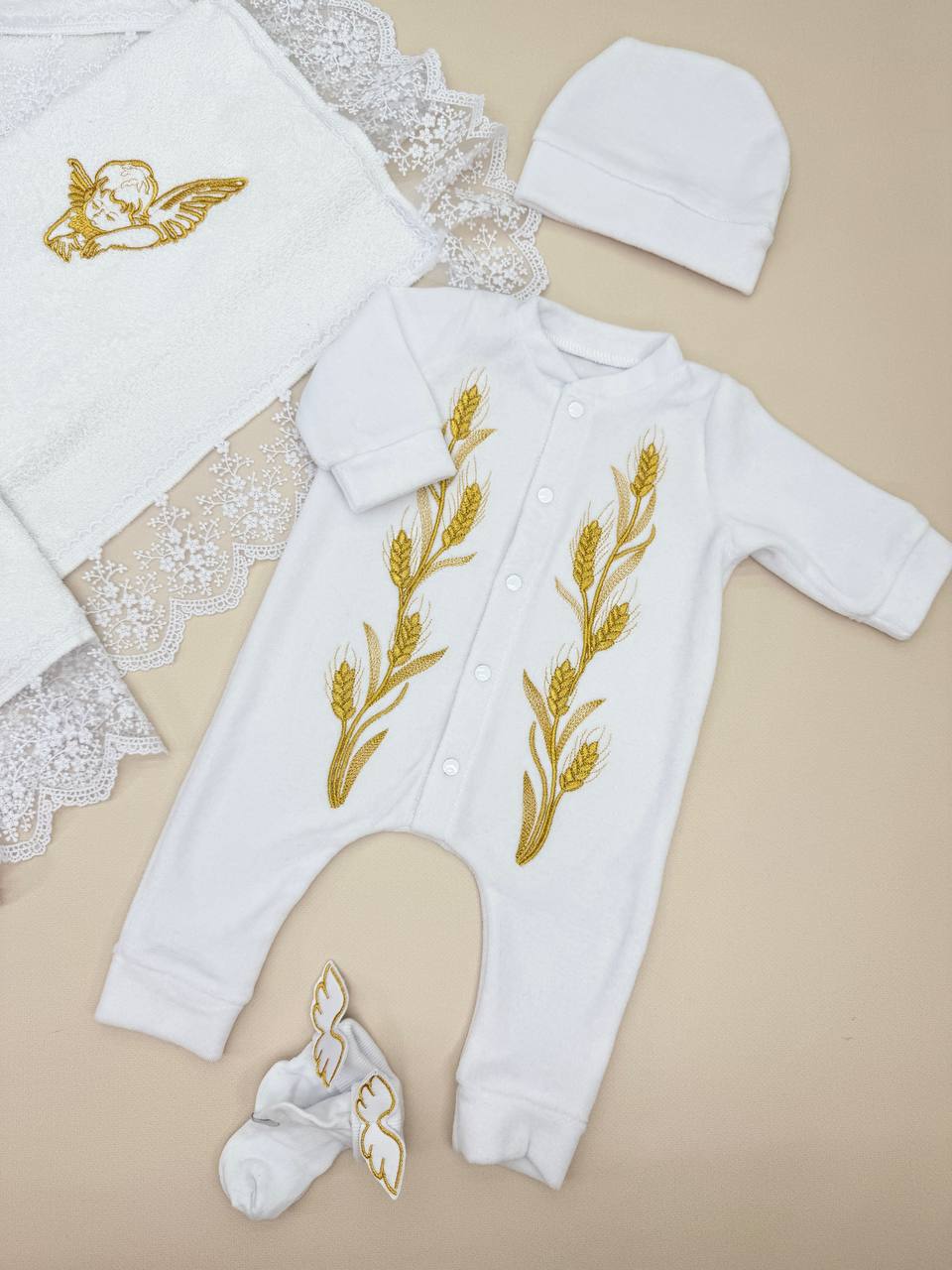 Тёплая одежда на крещение для мальчика «Благословенный Урожай»