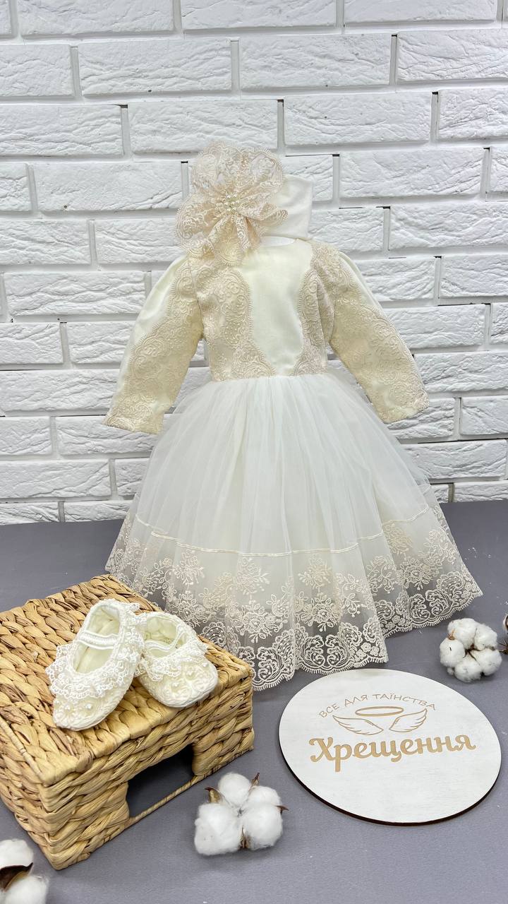 Праздничный набор одежды для девочки «Ivory Princess»