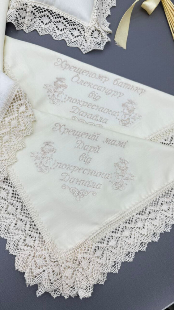 Салфетки под свечи «Кремовая Гармония»