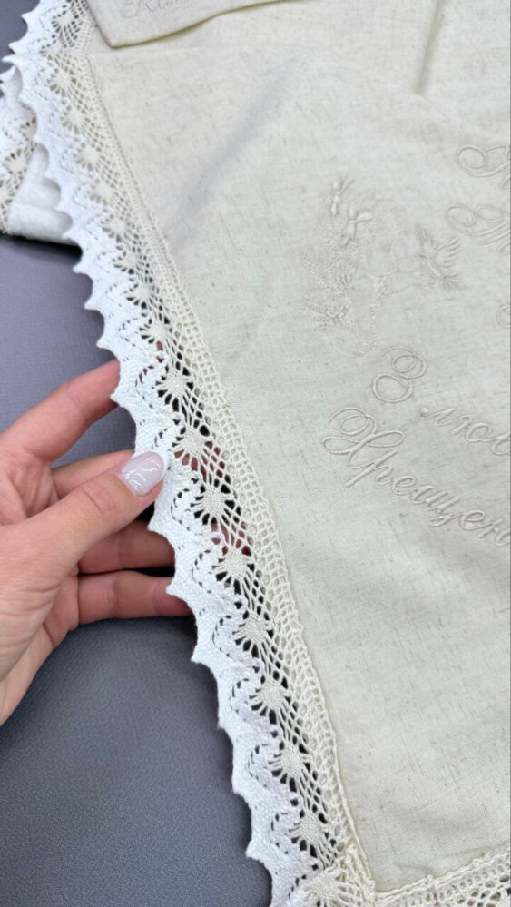 Утепленная льняная крыжма «Природное Тепло»