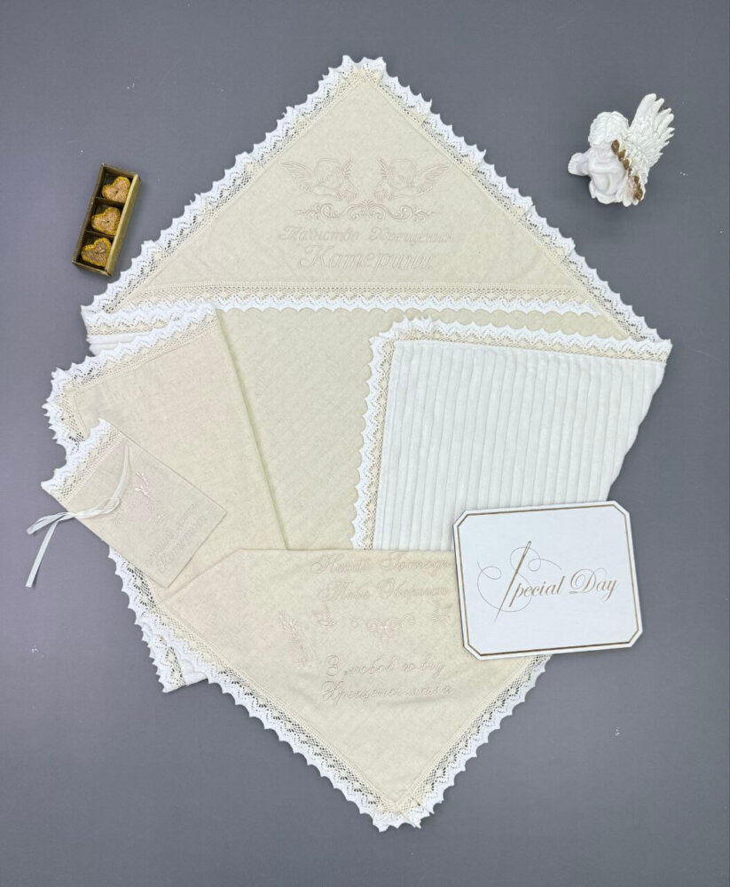 Утепленная льняная крыжма «Природное Тепло»