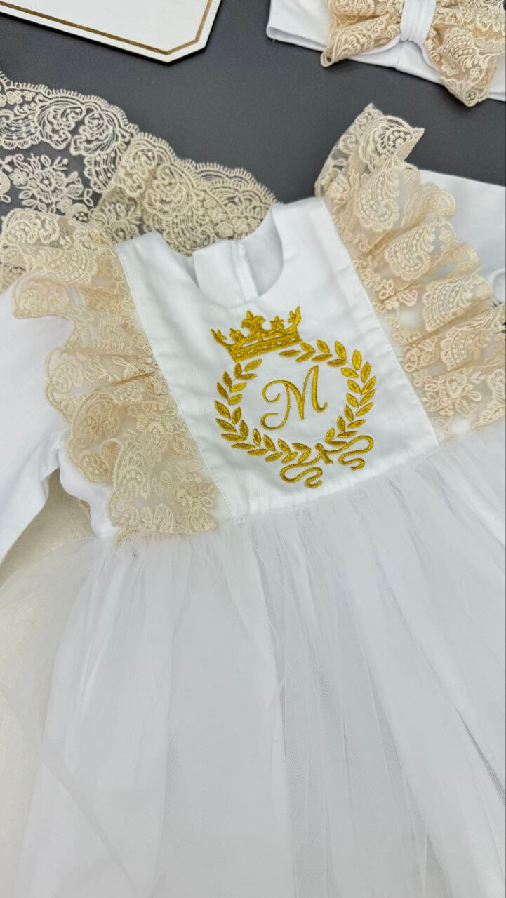 Крестильный набор «Золотая Монограмма»