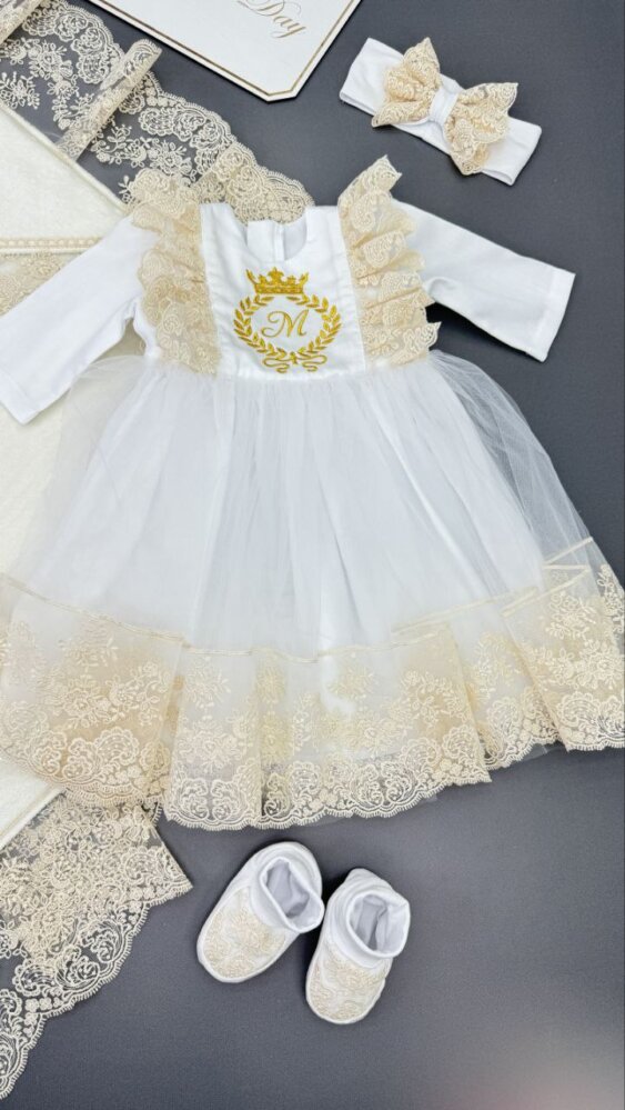 Крестильный набор «Золотая Монограмма»