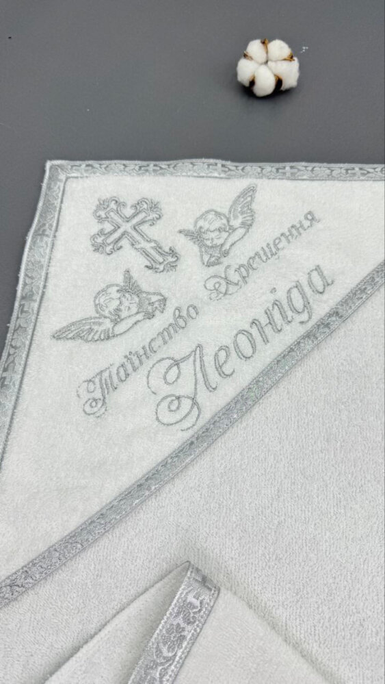 Крестильный набор «Серебряный Канон»