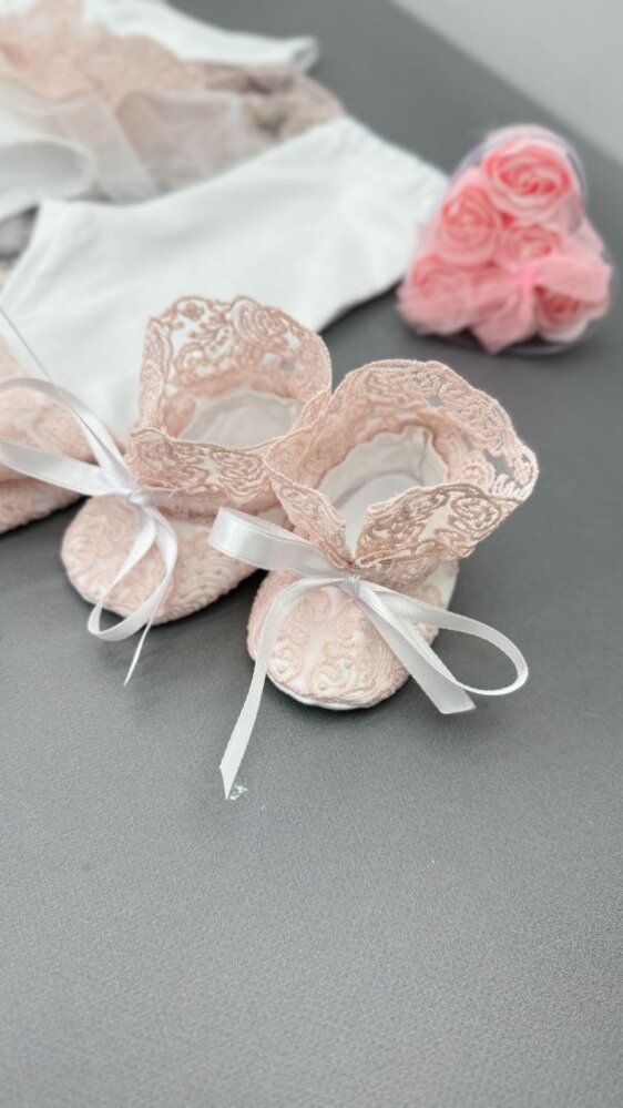 Крестильный набор «Розовая Жемчужина»