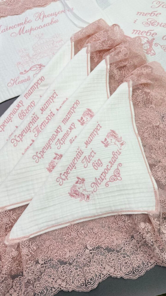 Набор салфеток под свечи «Нежная Благодарность»