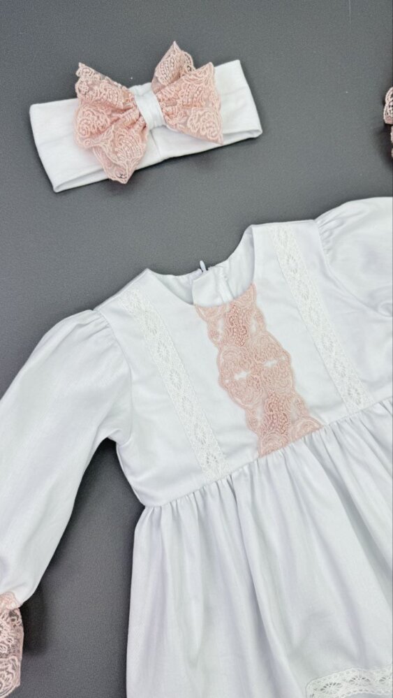 Крестильный набор «Розовая Жемчужина»