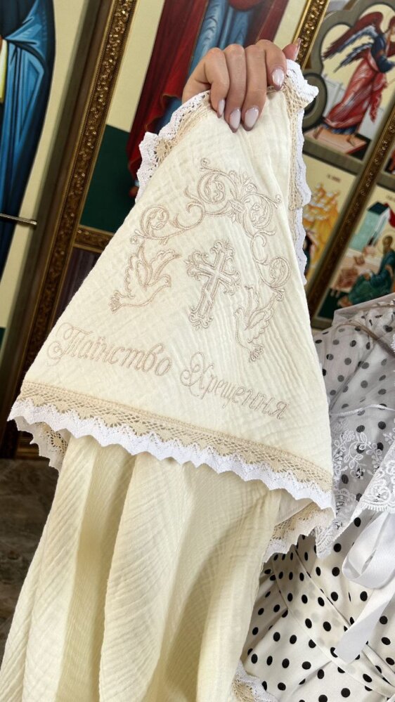 Муслінова крижма «Ангельська ніжність»