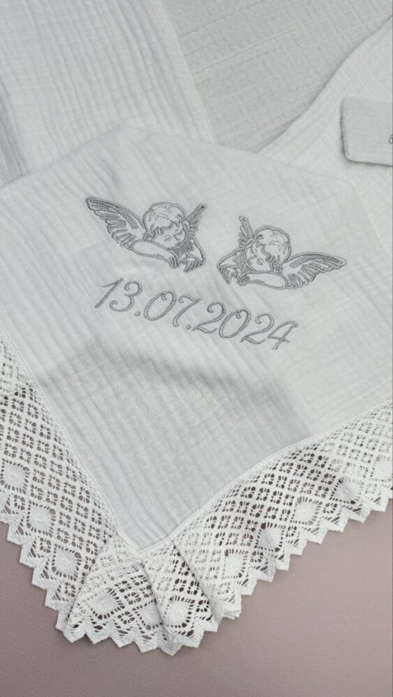 Муслиновая крыжма «Серебряное Благословение»