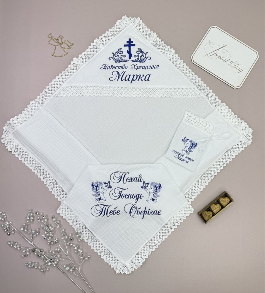 Муслиновый набор «Синяя Надежда»