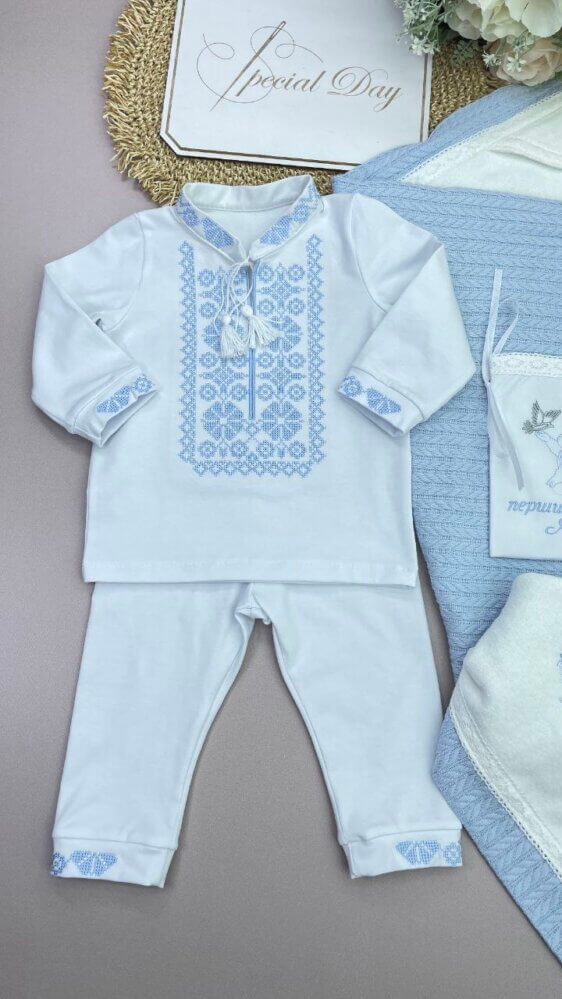 Крестильный набор «Небесная Вышиванка»