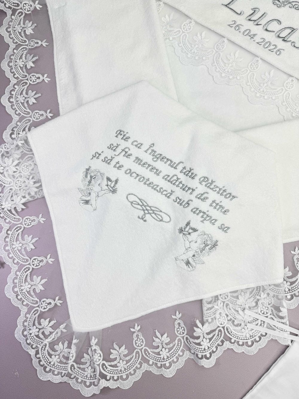 Набор для крещения «Серебряный Оберег»