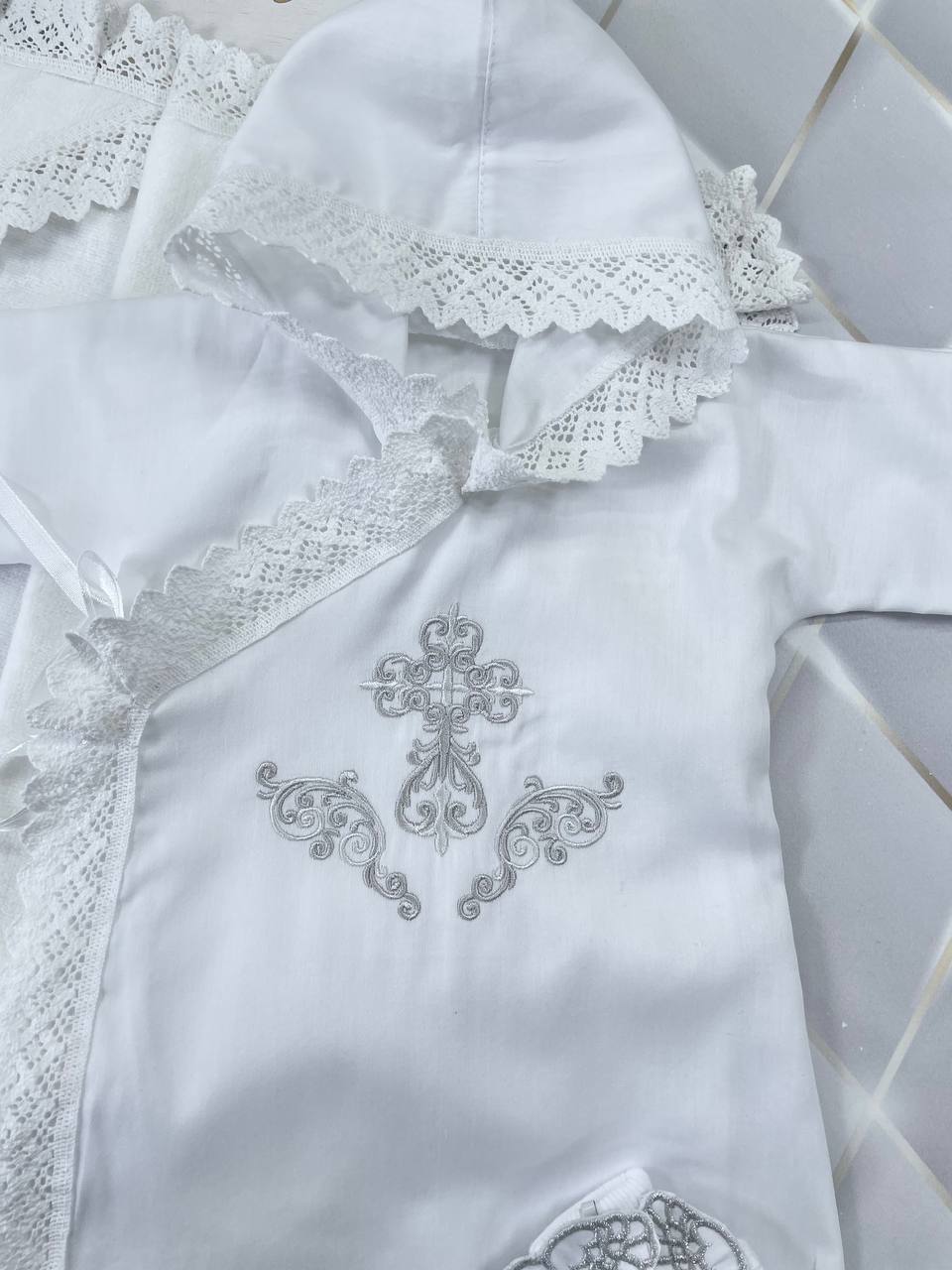 Крестильный набор «Святая Чистота» с одеждой и аксессуарами