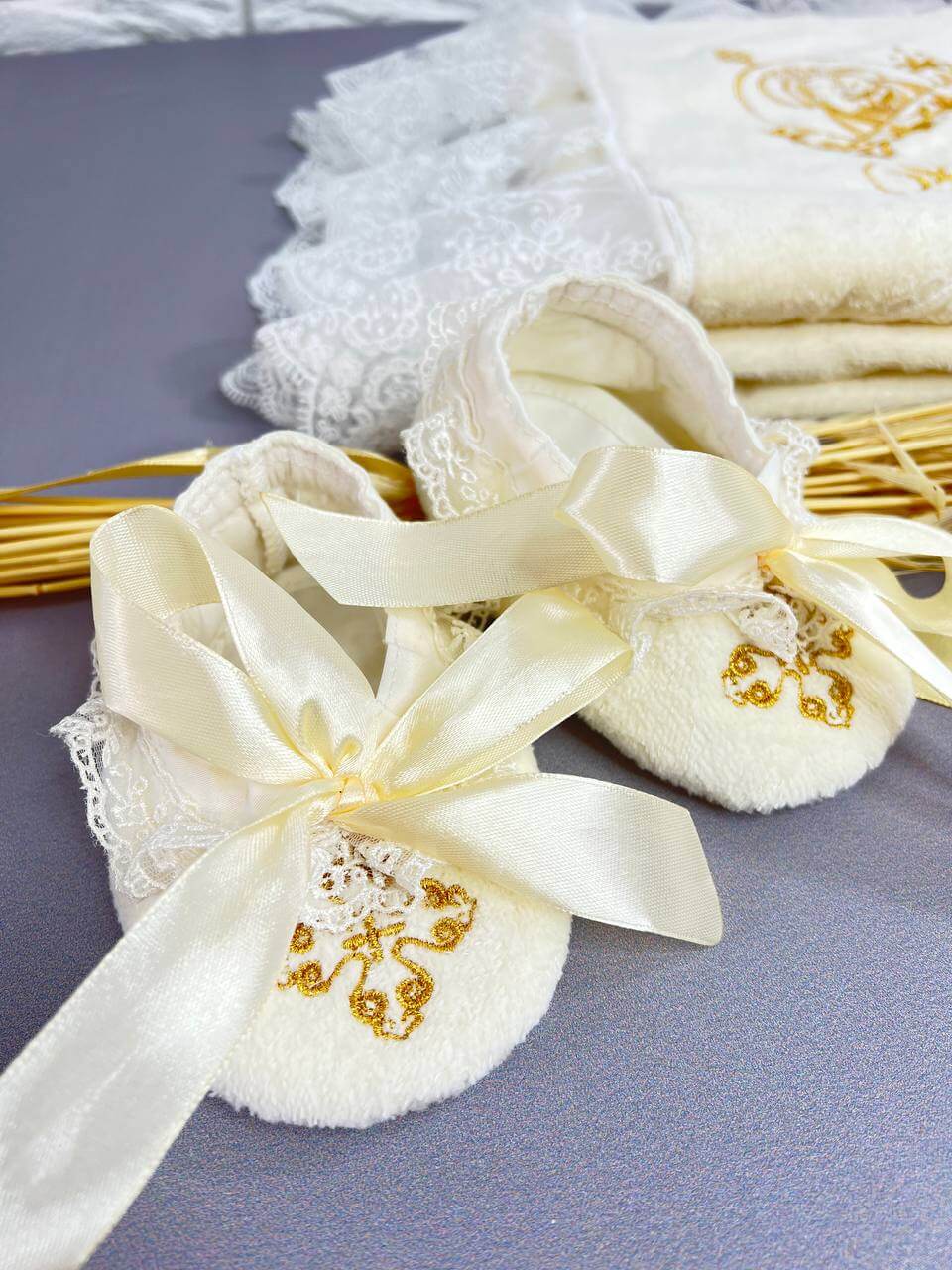 Набор для крещения девочки «Королевская изысканность»