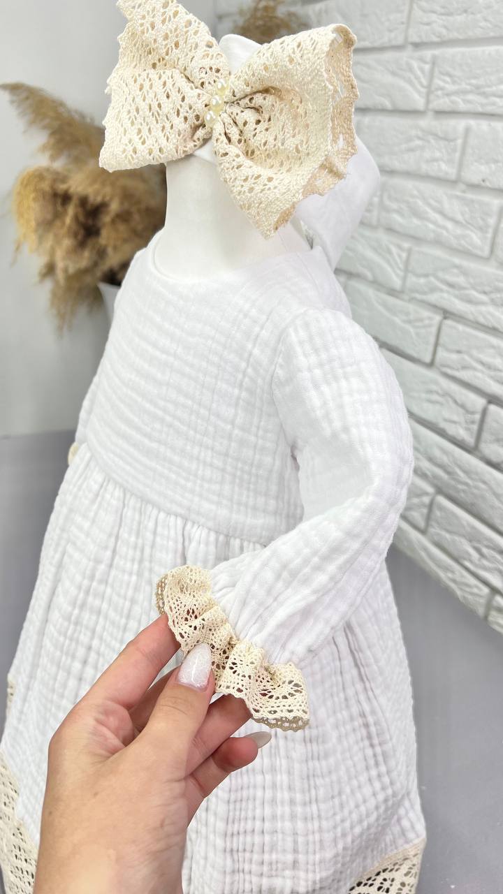 Одежда для крещения девочки «Pure Nature»