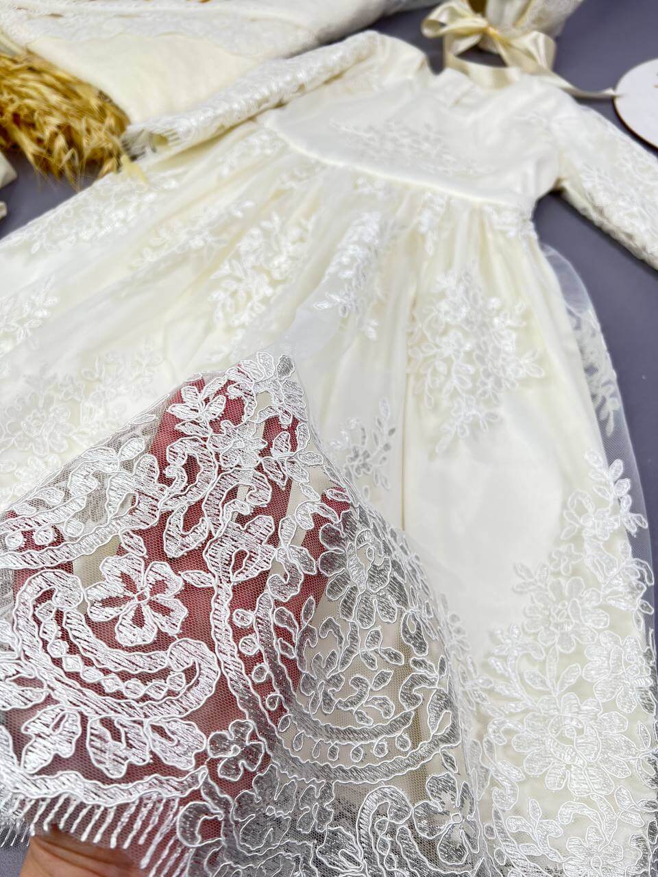 Набор для крещения девочки «Королевская изысканность»