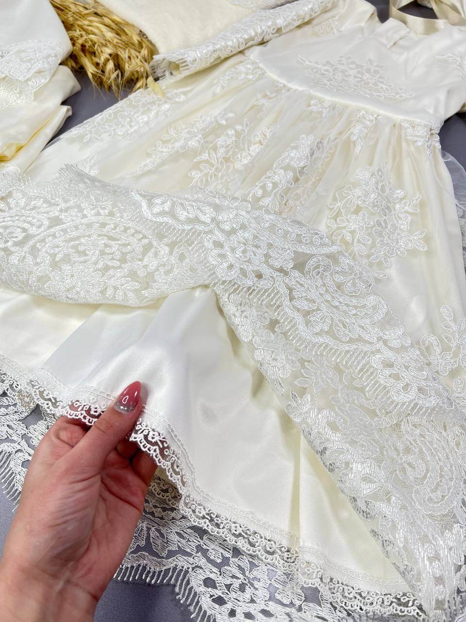 Набор для крещения девочки «Королевская изысканность»