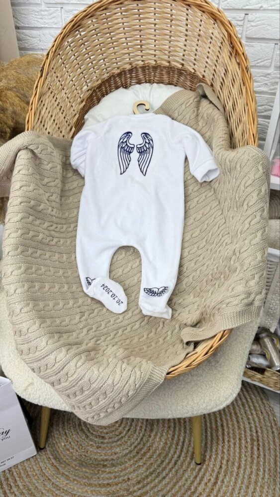 Эксклюзивный велюровый человечек «Крылья Хранителя»