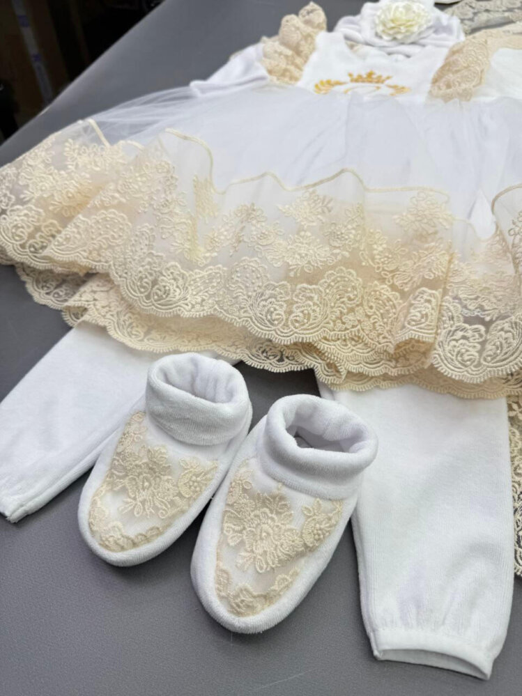 Роскошный велюровый набор «Золотая Корона»